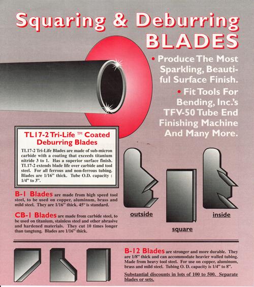 CB-12 Blades are made form 1/8 thick carbide steel for hard, abrasive materials with heaver thickness